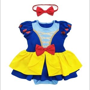 Baby Girl Disney Snow White Dress Costume !